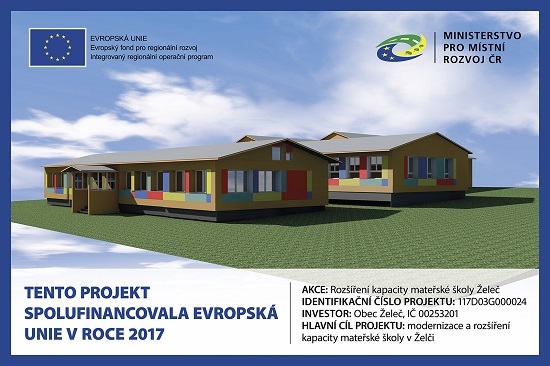 Rekonstrukce a přístavba Mateřské školy v Želči