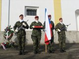 Odhalení pamětní desky škpt. Ladislavu Říhovi